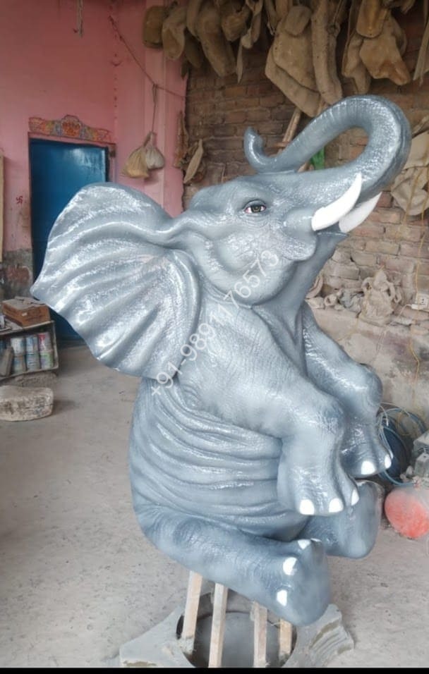 ELEPHANT IN FIBER 4 FEET